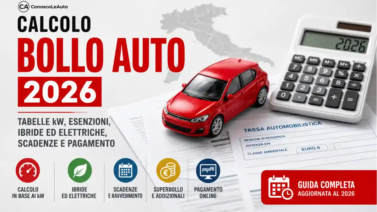 Copertina calcolo bollo auto 2026