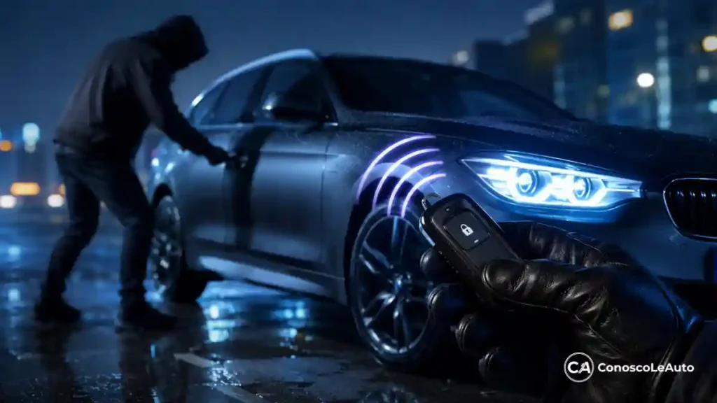 Copertina furto auto keyless 2026