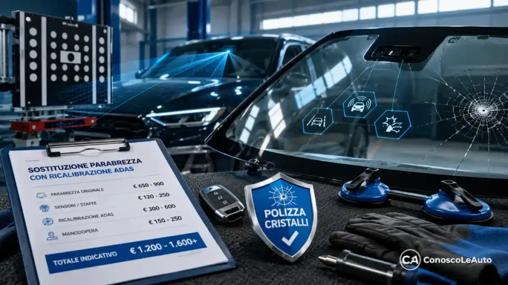 Copertina sostituzione parabrezza 2026