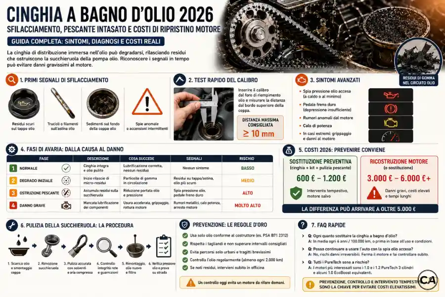 Infoanagrafica Cinghia a Bagno d'Olio PureTech 2026