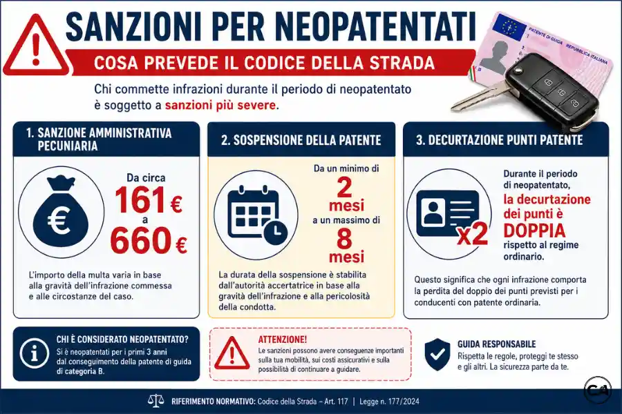 Infoanagrafica limiti neopatentati 2026