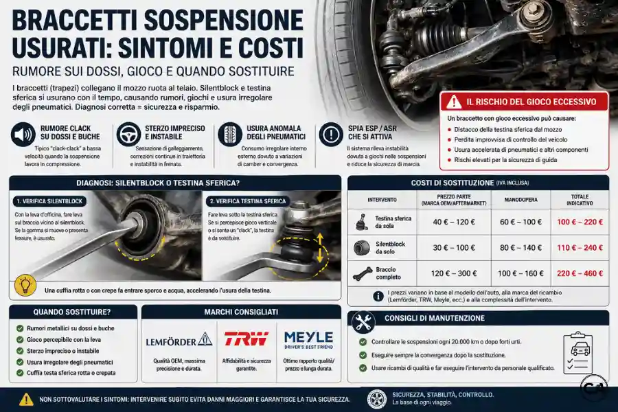 Infoanagrafica Braccetti Sospensione Usurati Sintomi