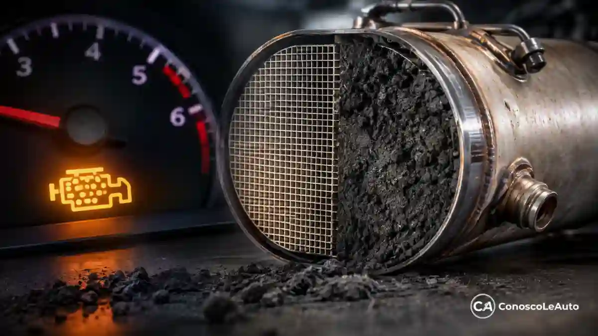 Copertina Filtro Antiparticolato DPF Intasato Sintomi