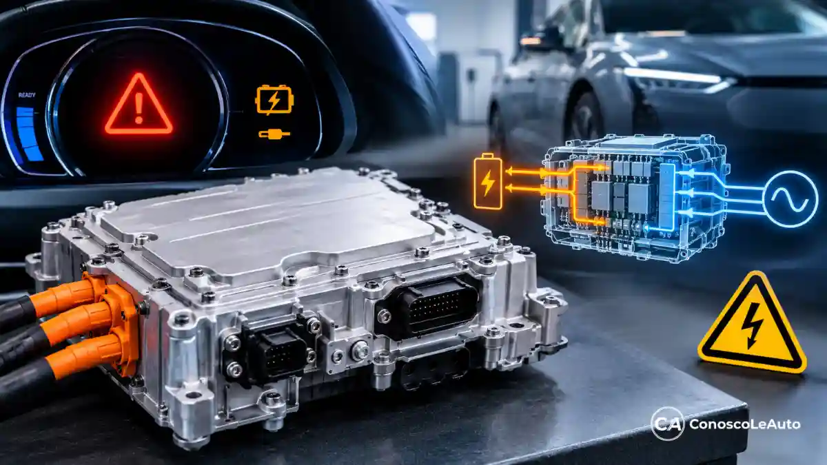 Copertina Inverter Auto Elettrica Guasto Sintomi