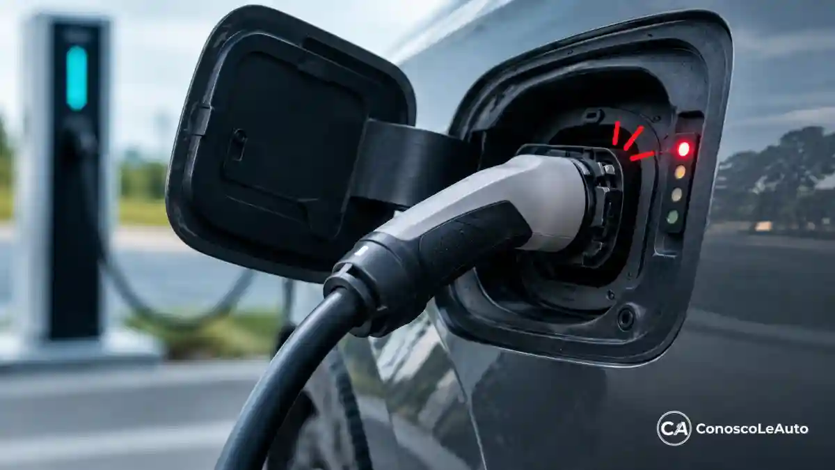 Copertina Presa di Ricarica Auto Elettrica Guasto Sintomi