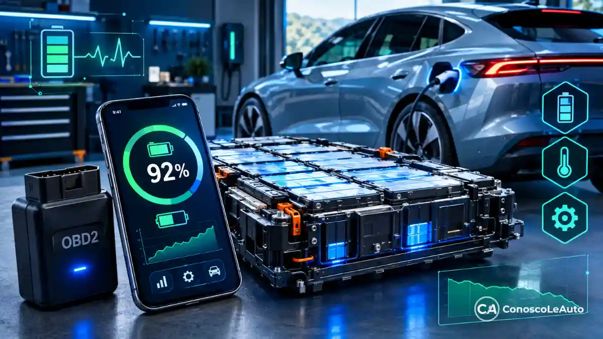 Copertina stato di salute batteria auto elettrica